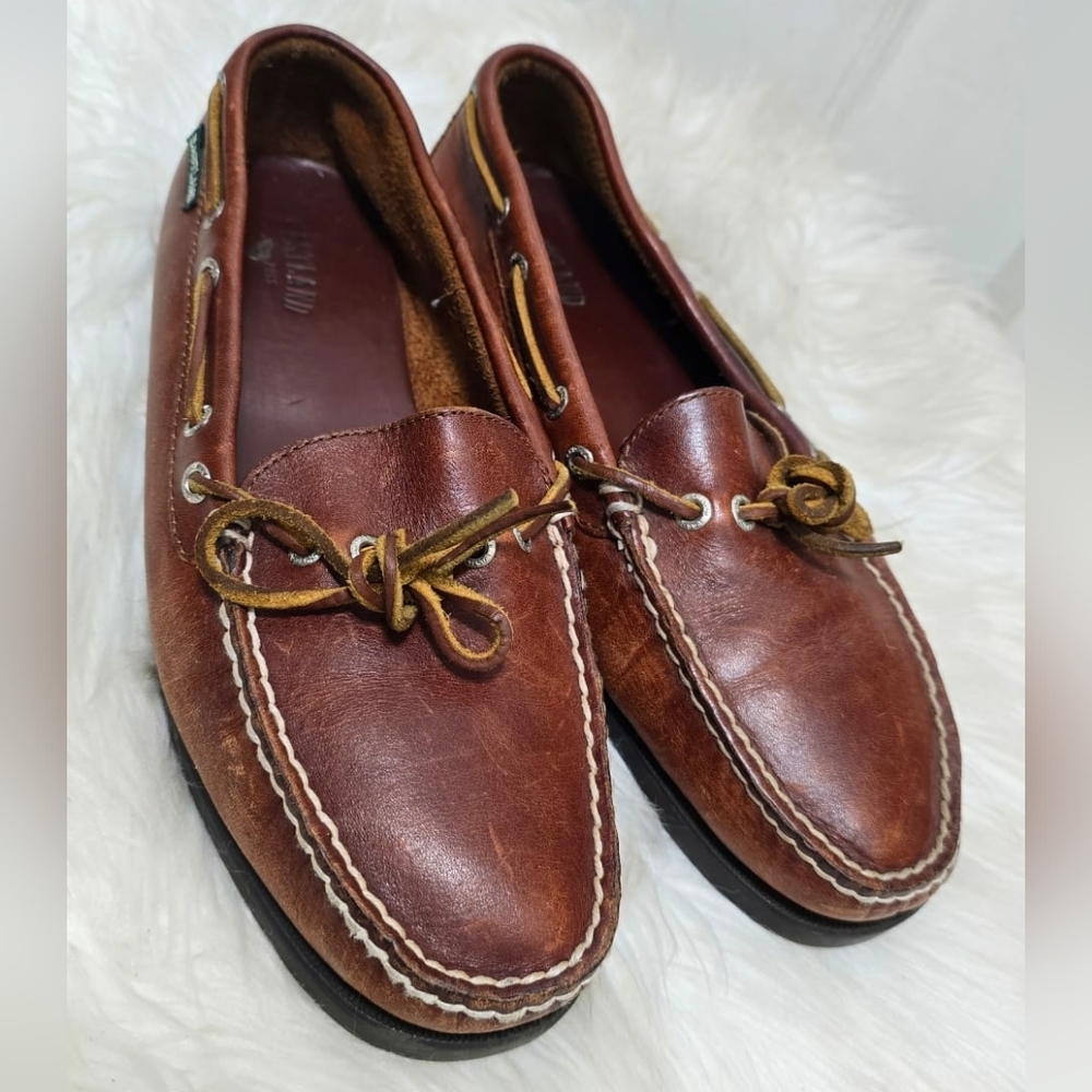 Eastland Yarmouth Camp Moc Slip-on Loafers Women's Size 8.5M🌴✌️ - Picture 2 of 12